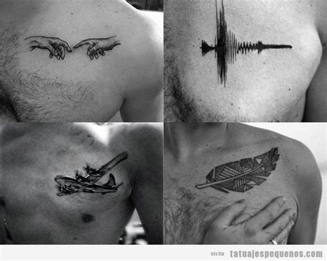 tatuajes pequeos para el pecho|Las mejores 550 ideas de Tatuajes hombre pecho